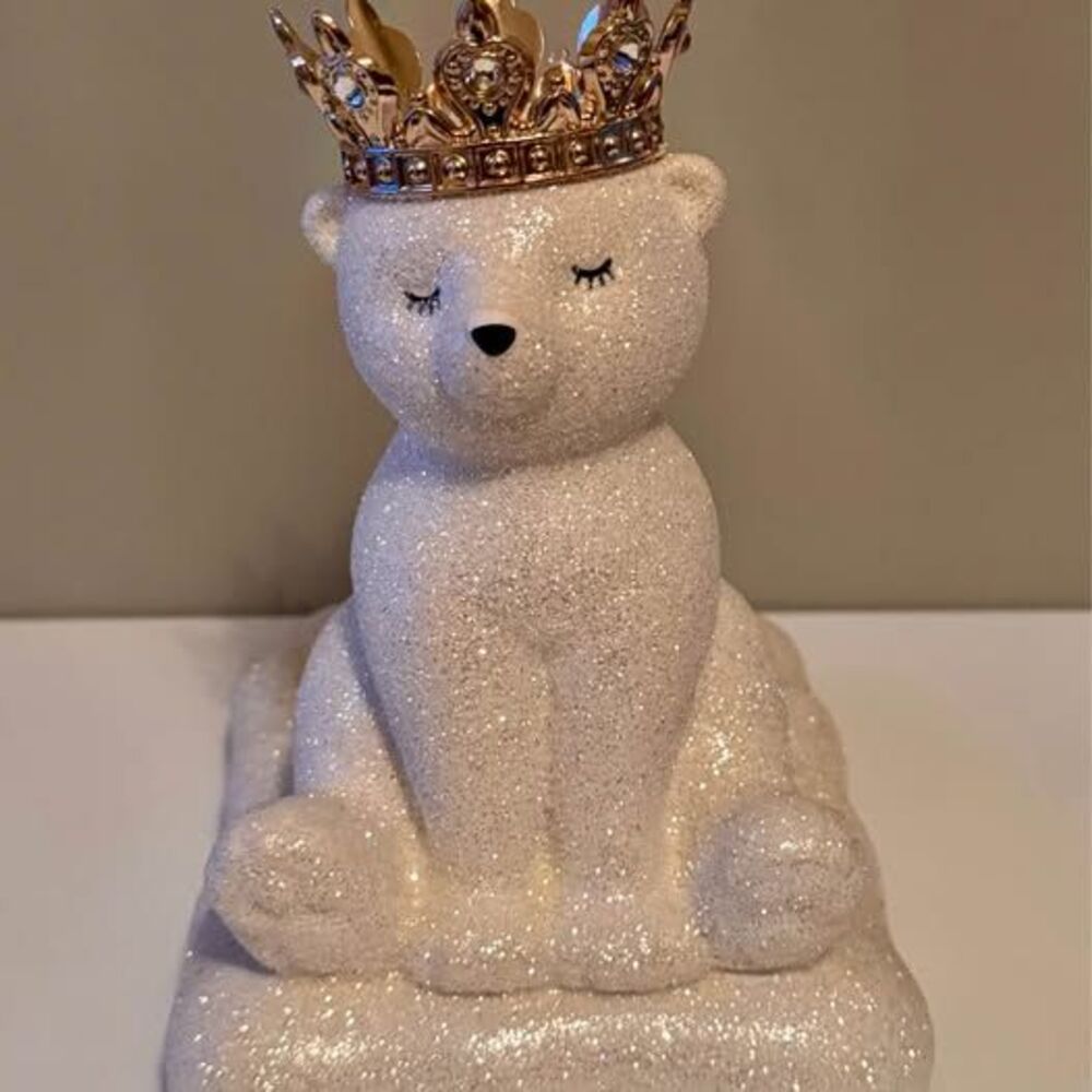 Christmas Bath & Body Works Polar Bear Queen Soap Holder